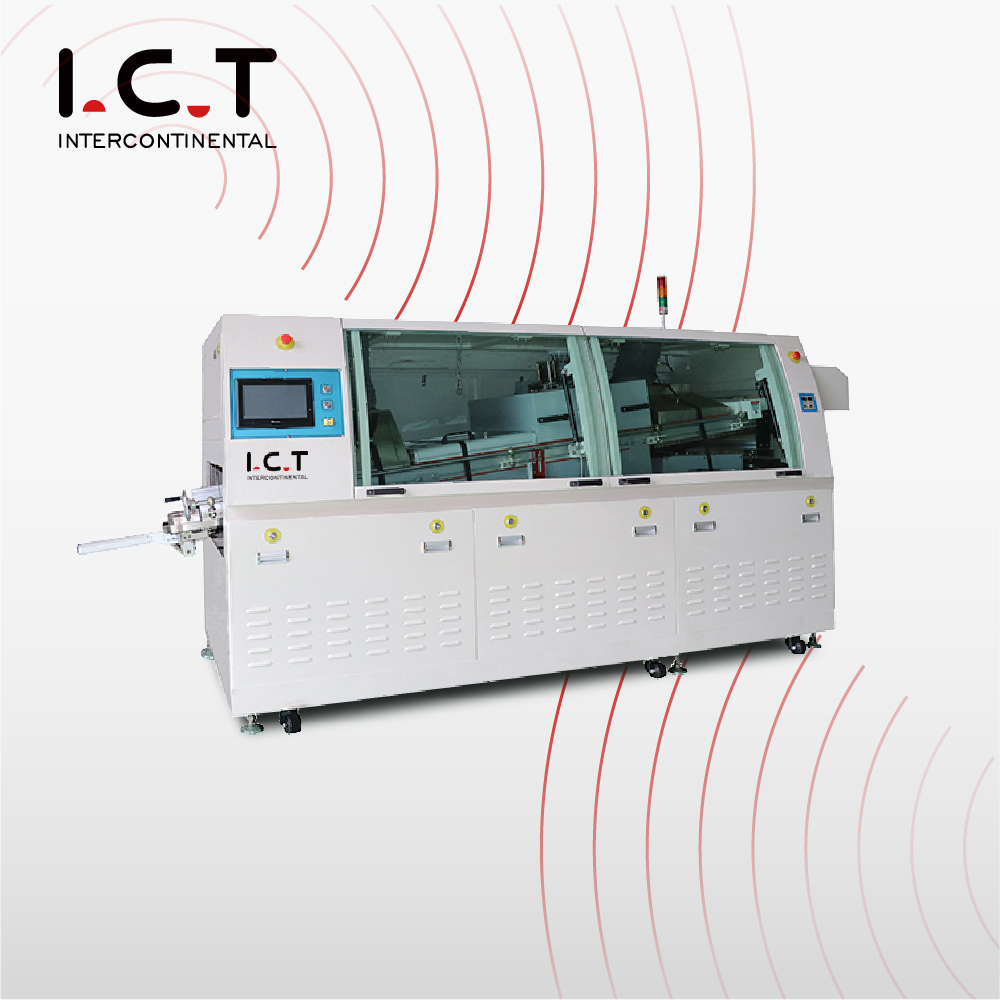 ICT |고품질 PCB DIP 납땜 기계 땜납 오븐 파 협력 업체