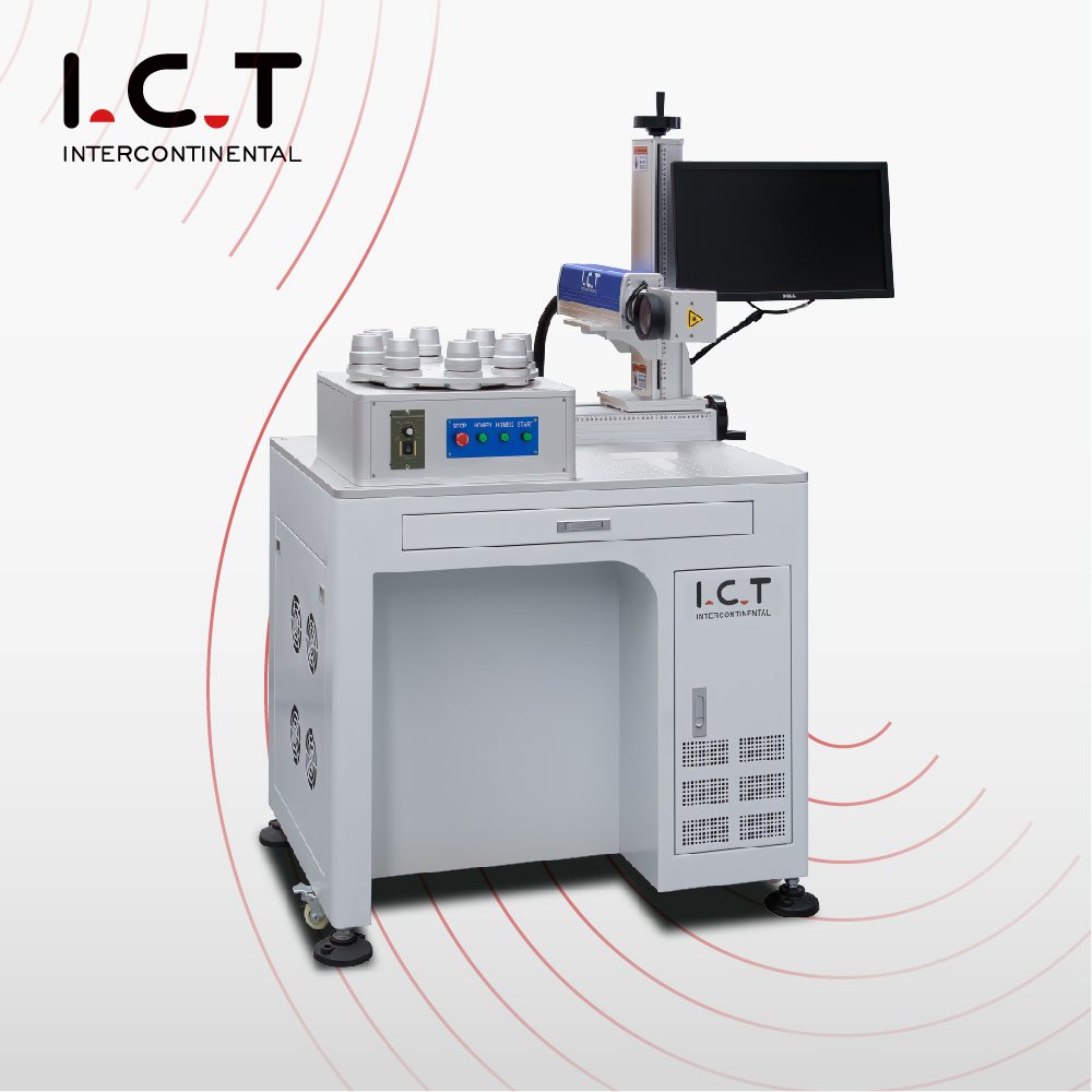 ICT-510 |3D 레이저 라벨 인쇄기 녹색 레이저 표하기 기계