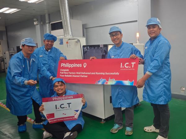 I.C.T 필리핀의 PCB Depaneling에 대한 글로벌 기술 지원
